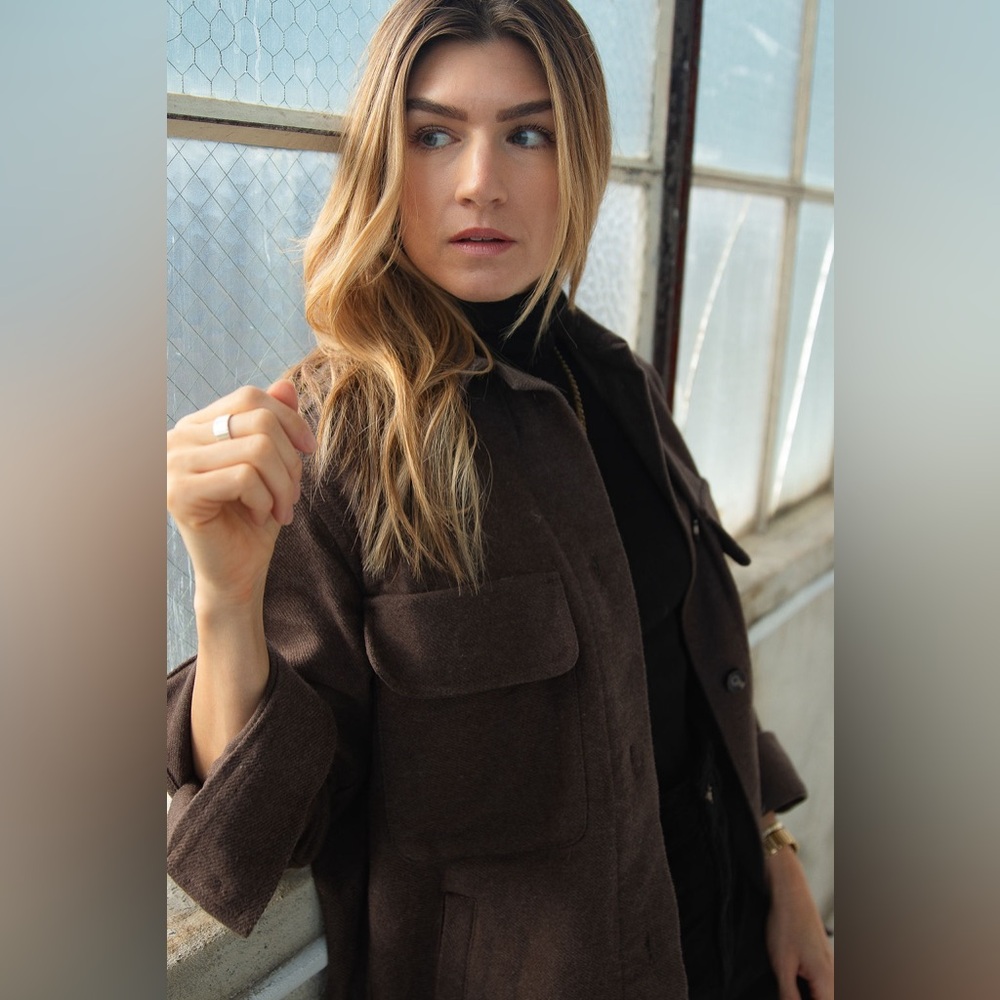 Everlane 100% Cotton Shacket